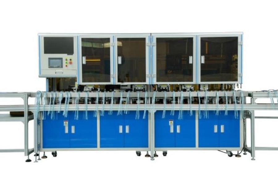 High speed cable pretreatment system