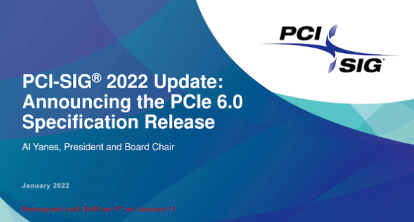 PCIE 6.0标准正式发布：速度最高达128GBps